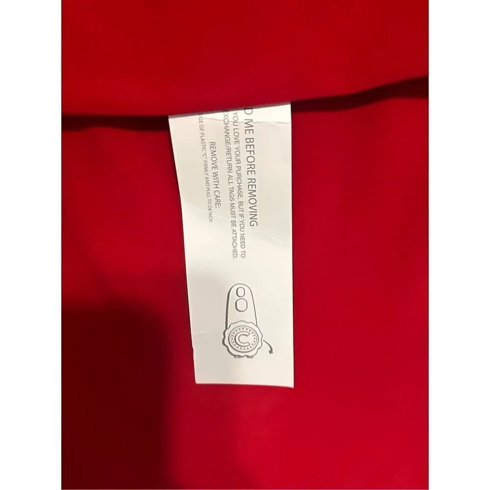 Beautiful‎ NEW WITH TAGS 1990s Cache Red Satin Batwing Cutout Draped Dress XS